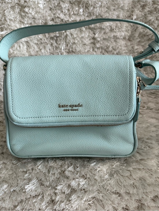 kate spade Handbags - kate spade Mint Green Pebbled Leather Crossbody with Gold Hardware